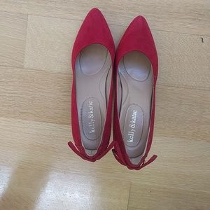 Red Kelly & Katie pumps